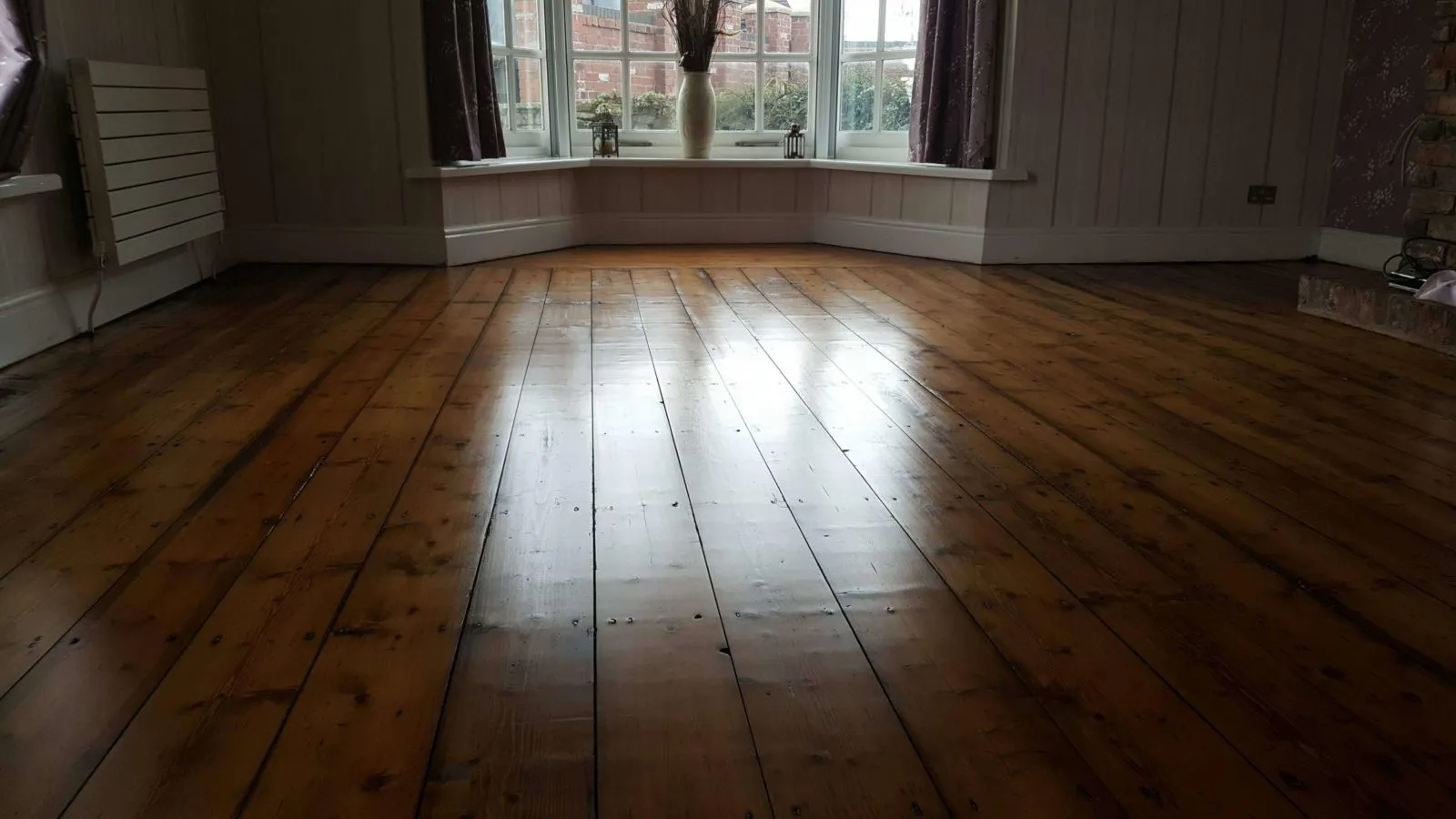 Floor 1 - Victorian Pine Floorboards - After