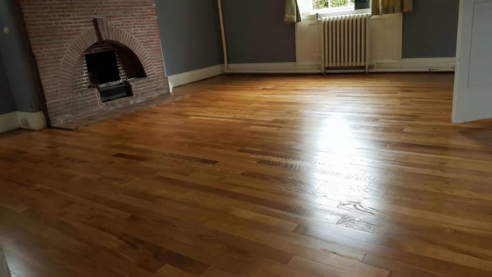 Floor 8. Solid Oak Planking - After